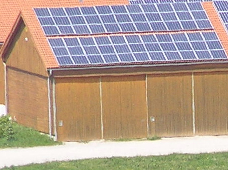 Solaranlage Maschinenhalle